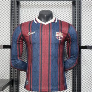 Barcelona 2025/26 Modernist Long Sleeves Jersey Player Version