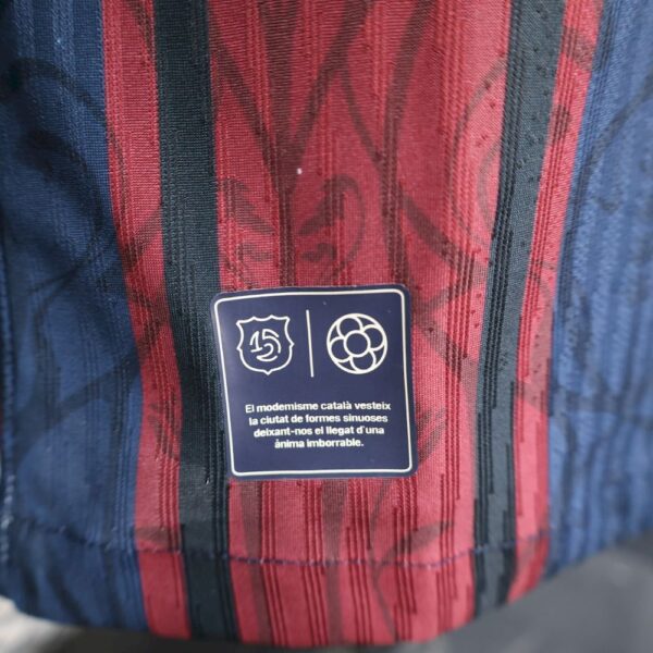 Barcelona 2025/26 Modernist Long Sleeves Jersey Player Version - Image 7