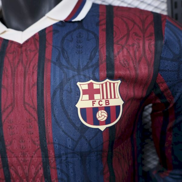 Barcelona 2025/26 Modernist Long Sleeves Jersey Player Version - Image 6