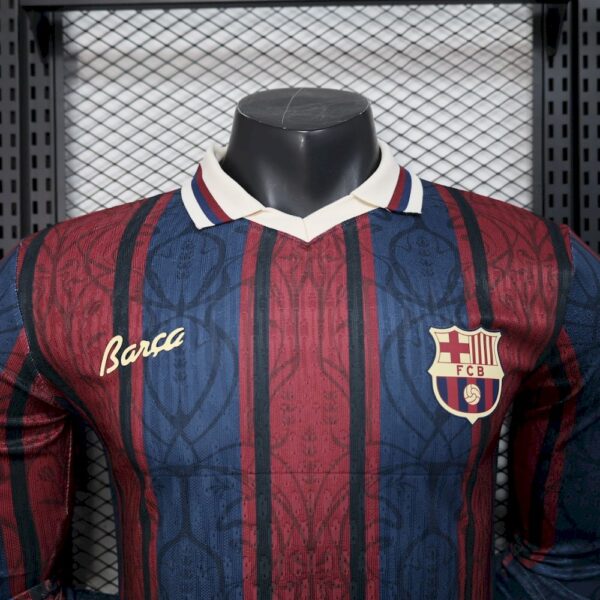 Barcelona 2025/26 Modernist Long Sleeves Jersey Player Version - Image 4