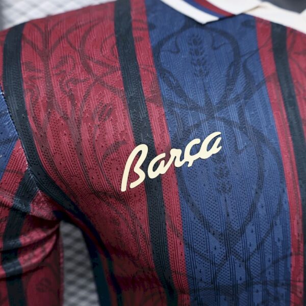 Barcelona 2025/26 Modernist Long Sleeves Jersey Player Version - Image 3