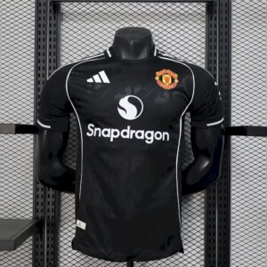 Manchester United 2025/26 Black Special Edition Shirt Player Edition