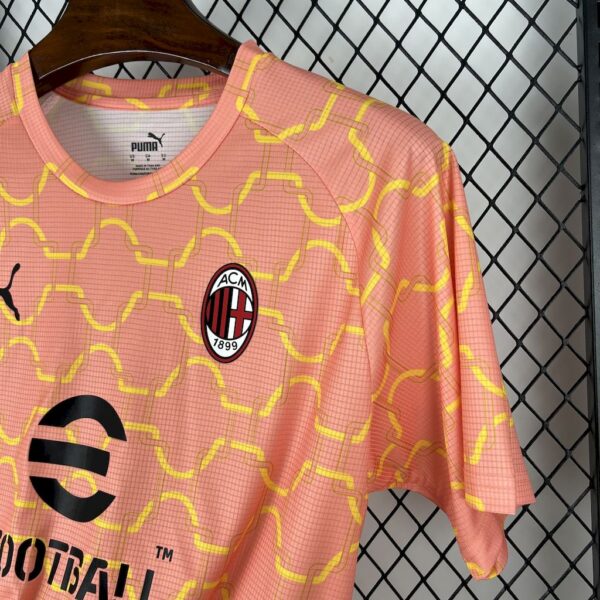 Ac Milan 2025/26 Pre-Match Training Jersey - Image 4