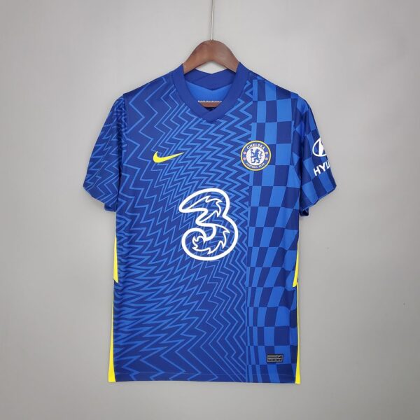 Chelsea 2021/22 Home Retro Jersey - Image 3