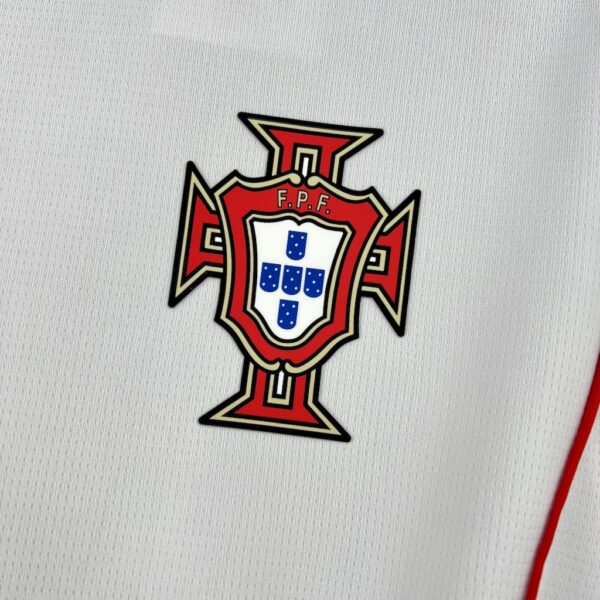 Portugal 2025/26 Casuals Tee White Jersey - Image 6
