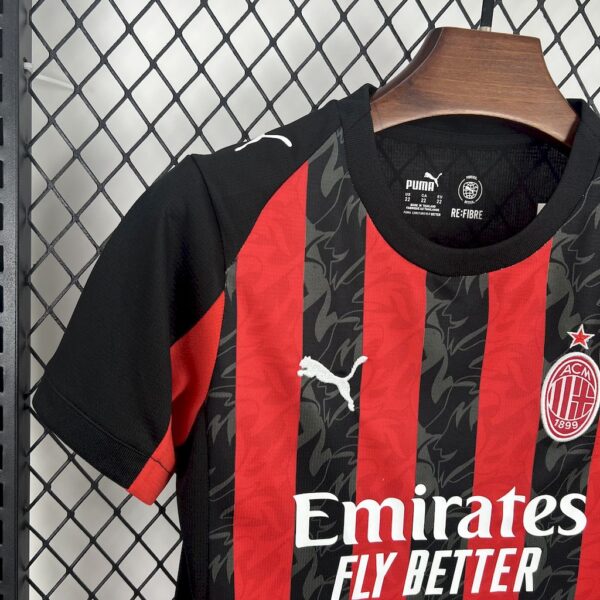 Ac Milan 2025/26 Home Kids Kit - Image 6