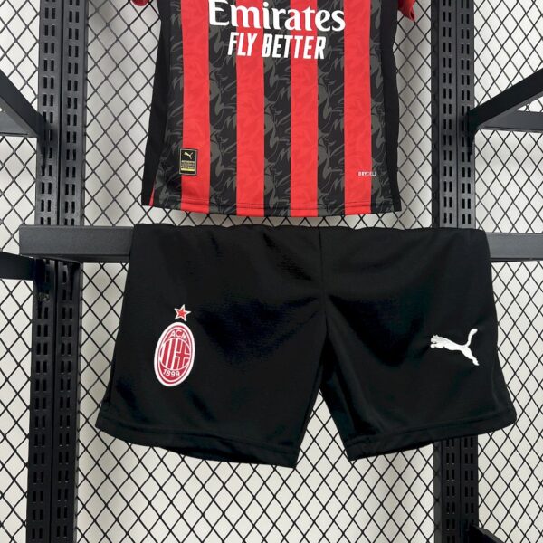 Ac Milan 2025/26 Home Kids Kit - Image 4