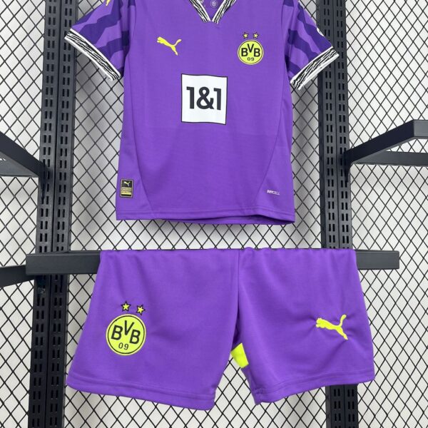 Borussia Dortmund 2024/25 Goalkeeper Special Kids Kit - Image 3