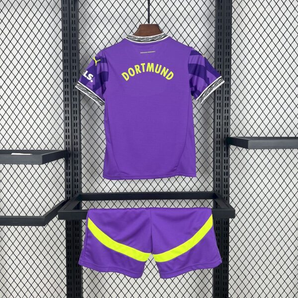 Borussia Dortmund 2024/25 Goalkeeper Special Kids Kit - Image 2