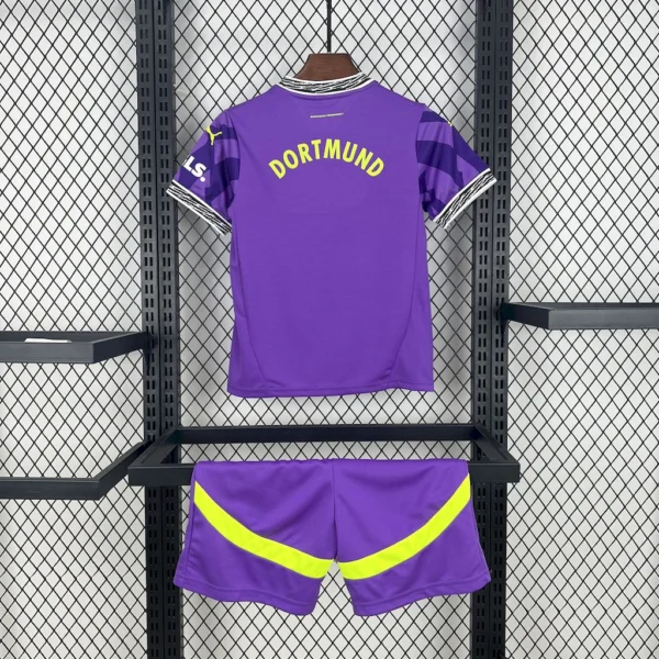 Borussia Dortmund 2024/25 Goalkeeper Special Kids Kit - Image 2
