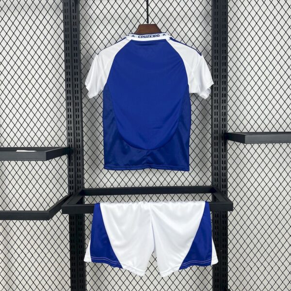 Cruzeiro 2025/26 Home Kids Kit - Image 2
