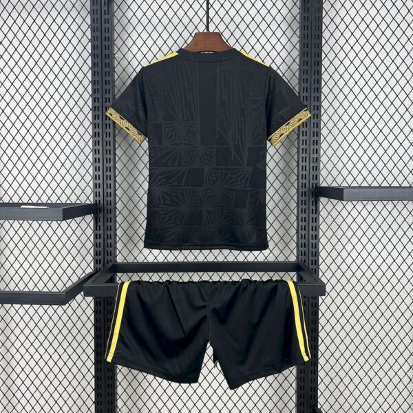Mexico 2025/26 Gold- Black Kids Kit - Image 2
