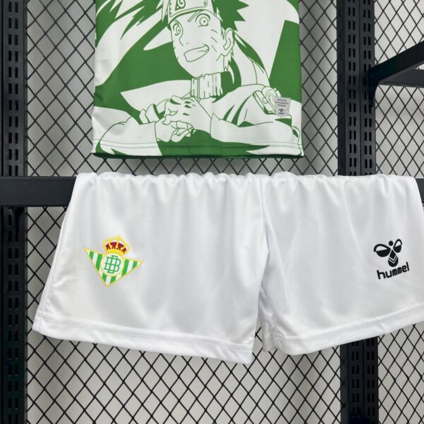 Real Betis 2025/26 Hummel X Limited-Edition Naruto Kids Kit - Image 3