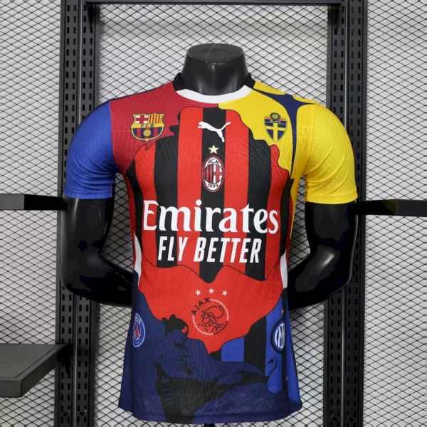 Ac Milan 2025/26  Ibrahimovic Special Edition Jersey Player Version