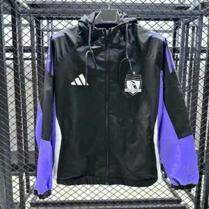Colo Colo 2025 Black Windbreaker