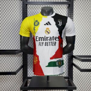 Mens Cristiano Ronaldo 2025/26 All Club Mix Jersey Player Version