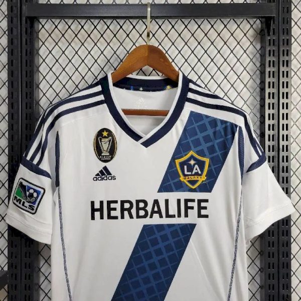 La Galaxy 2012/13 Home Retro Jersey - Image 7