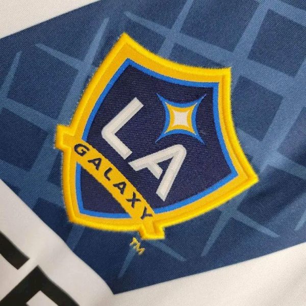 La Galaxy 2012/13 Home Long Sleeves Retro Jersey - Image 8