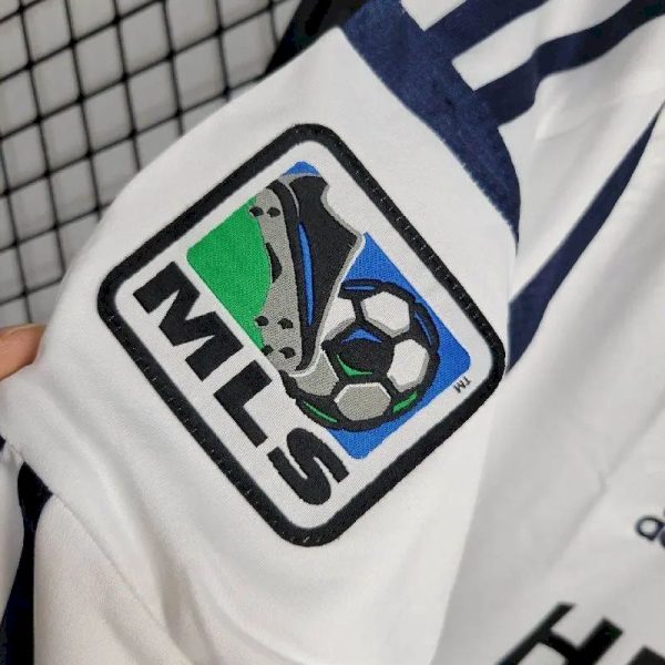 La Galaxy 2012/13 Home Long Sleeves Retro Jersey - Image 3