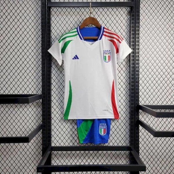 Italy 2024/25 Euro Away Kids Kit - Image 10