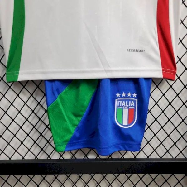 Italy 2024/25 Euro Away Kids Kit - Image 4