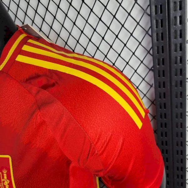 Spain 2024/25 Euro Home Jersey Player Version - Image 4