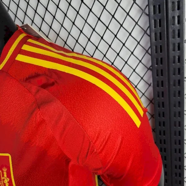 Spain 2024/25 Euro Home Jersey Player Version - Image 4