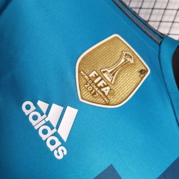 Real Madrid 2017/18 Third Long Sleeves Retro Jersey - Image 5