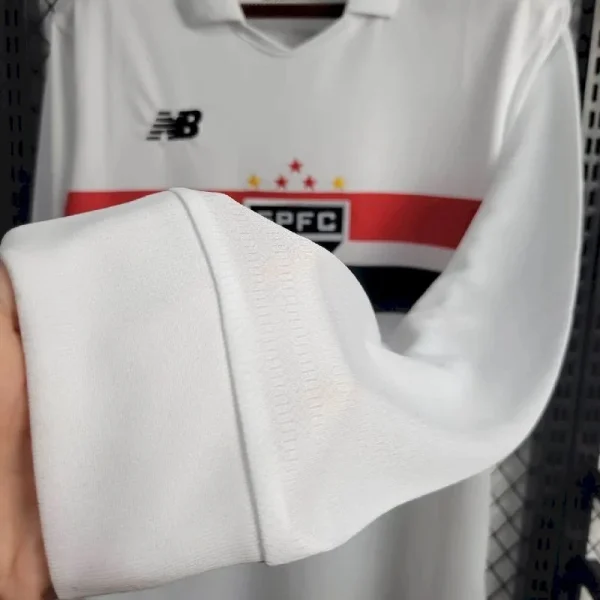 Sao Paulo 2024/25 Home Long Sleeves Jersey - Image 4
