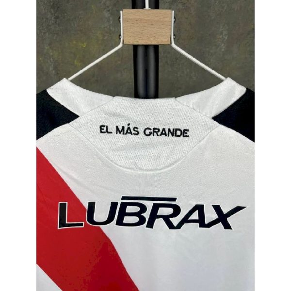 River Plate 2009/2010 Home Long Sleeves Retro Jersey - Image 3