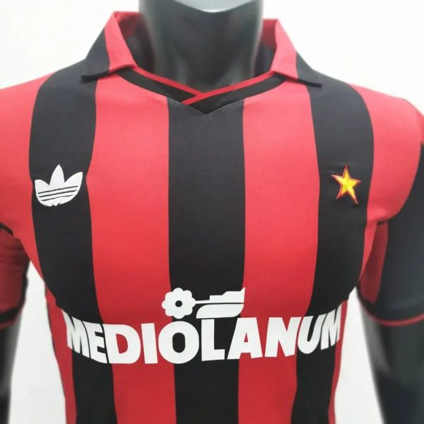 Ac Milan 1990/91 Home Retro Jersey - Image 5