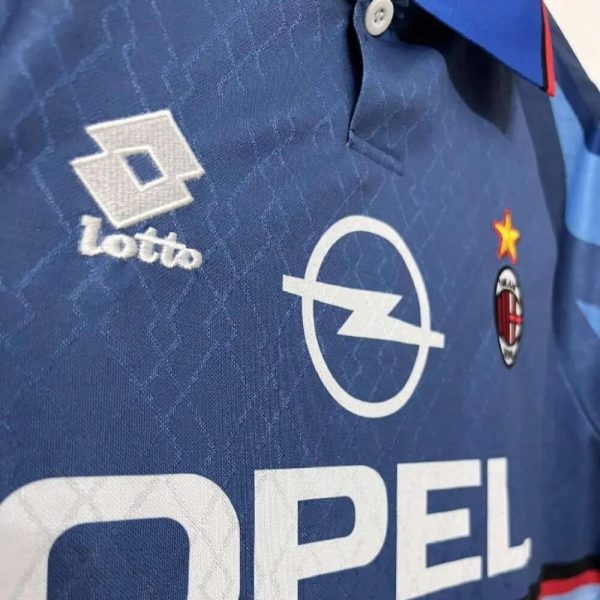 Ac Milan 1995/96 Fourth Retro Jersey - Image 4