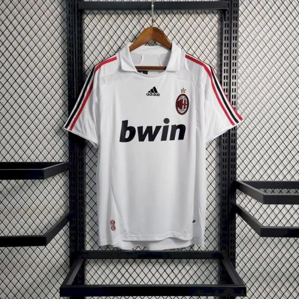 Ac Milan 2007/08 Away Retro Jersey - Image 3
