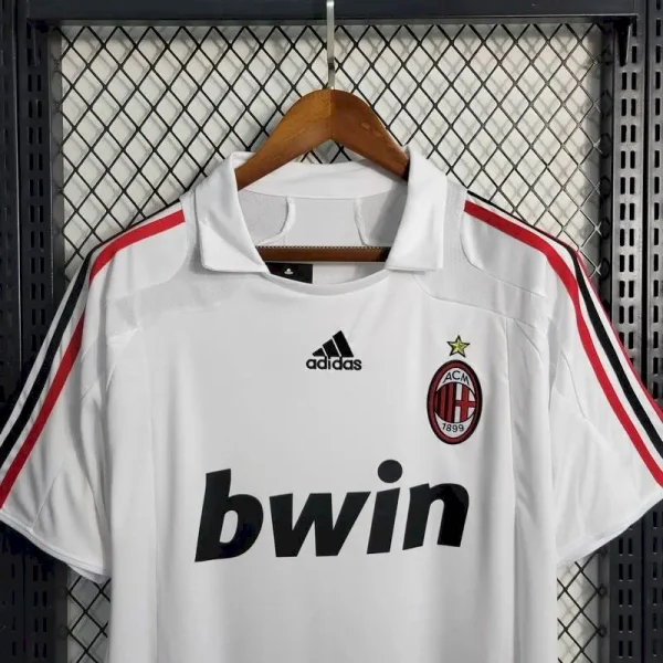 Ac Milan 2007/08 Away Retro Jersey - Image 2