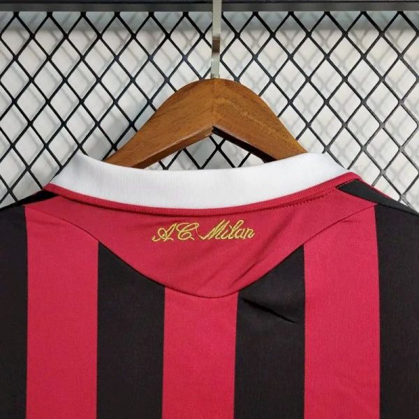 Ac Milan 2009/10 Home Retro Jersey - Image 3