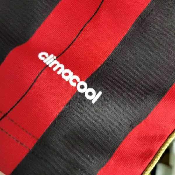 Ac Milan 2013/14 Home Long Sleeves Retro Jersey - Image 2
