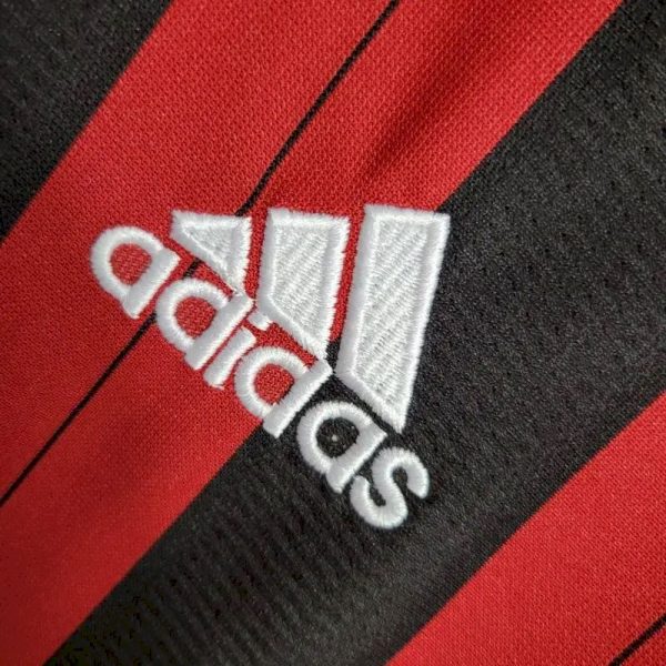 Ac Milan 2013/14 Home Long Sleeves Retro Jersey - Image 5