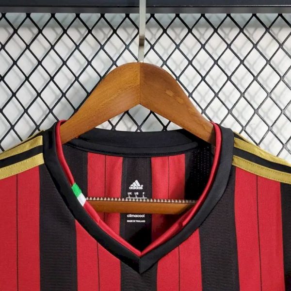 Ac Milan 2013/14 Home Long Sleeves Retro Jersey - Image 6