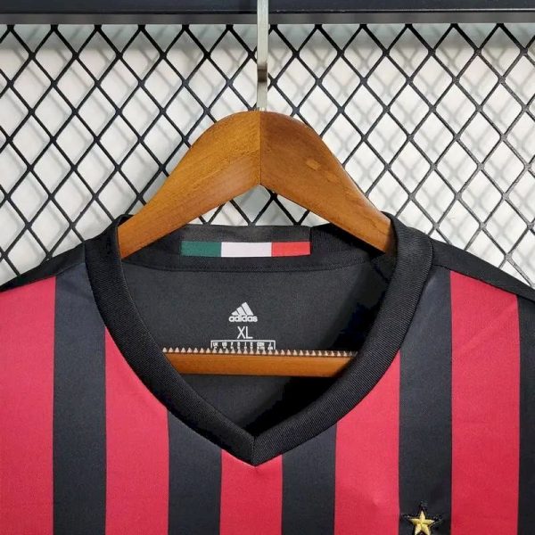 Ac Milan 2016/17 Home Retro Jersey - Image 7