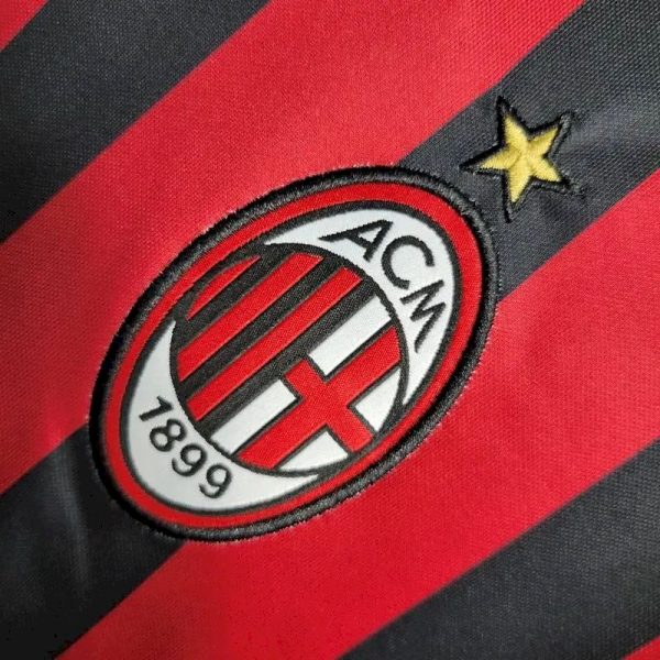 Ac Milan 2016/17 Home Retro Jersey - Image 2