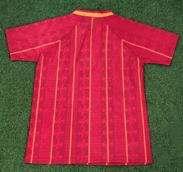 As Roma 1996/97 Home Retro Jersey - Image 2