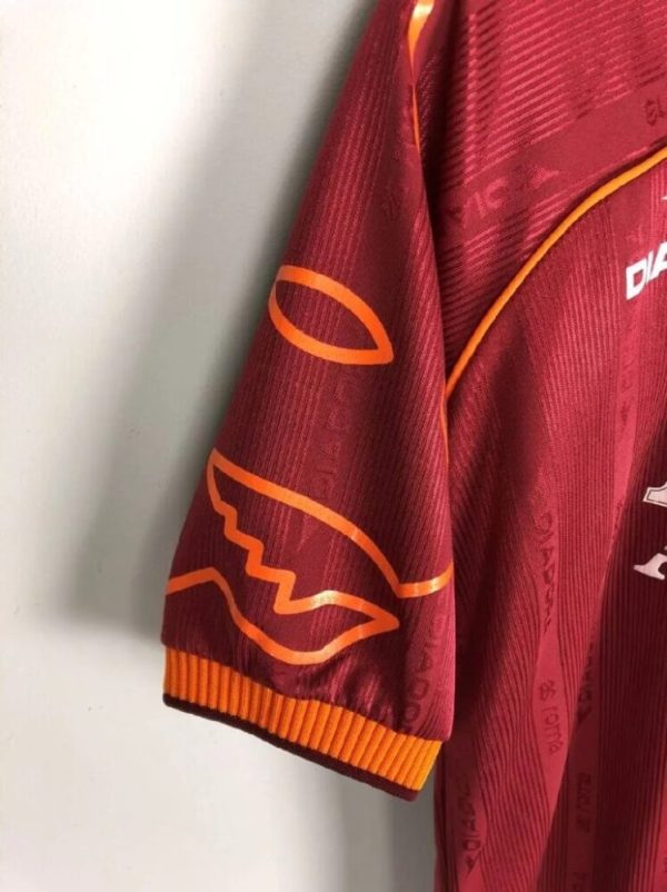 As Roma 1999/00 Home Retro Jersey - Image 4