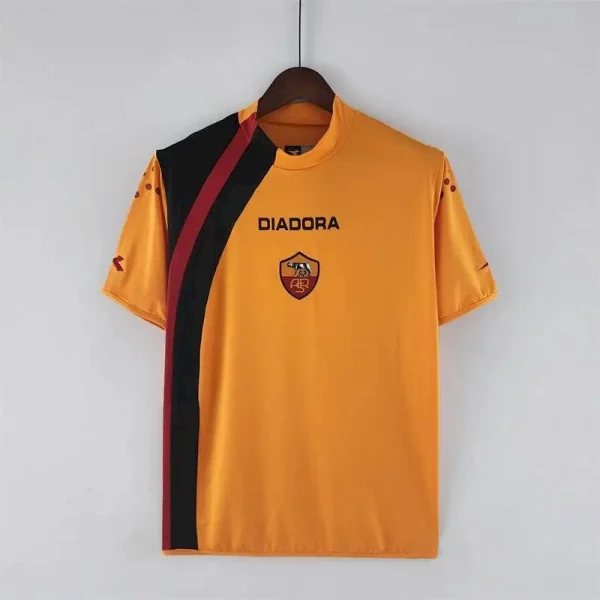 As Roma 2005/06 Home Retro Jersey