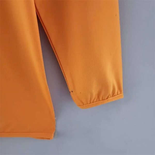 As Roma 2005/06 Home Long Sleeve Retro Jersey - Image 5