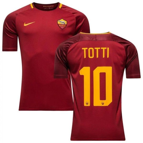 As Roma 2017/18 Home Retro Jersey