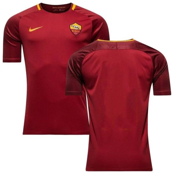 As Roma 2017/18 Home Retro Jersey