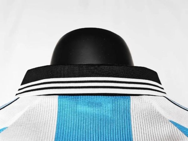 Argentina 1998 World Cup Home Retro Jersey - Image 5