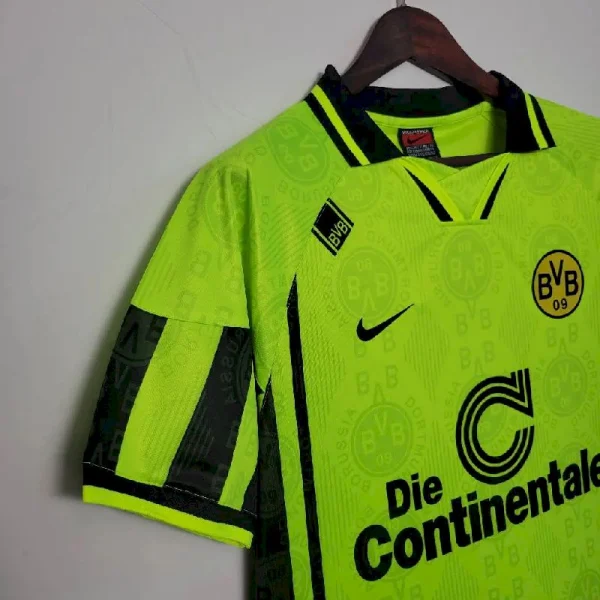 Borussia Dortmund 1996 Home Retro Jersey - Image 4