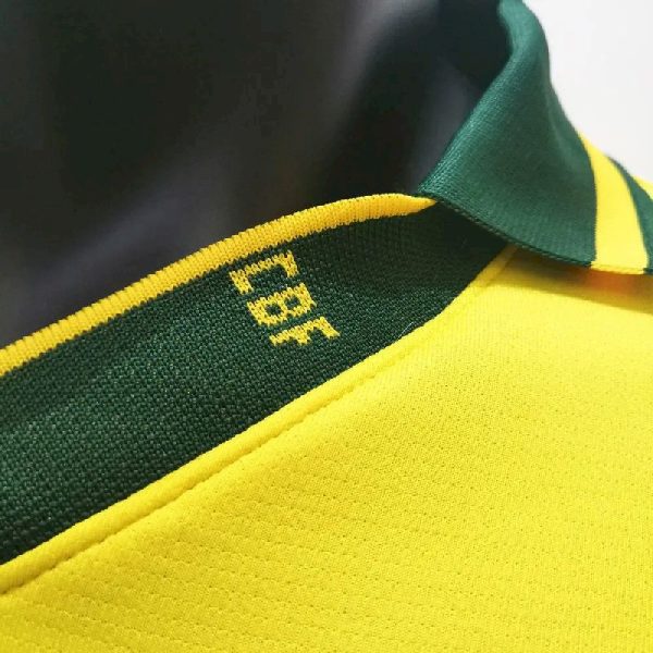 Brazil 1994 World Cup Home Retro Jersey - Image 4