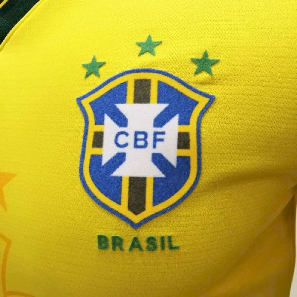 Brazil 1994 World Cup Home Retro Jersey - Image 10